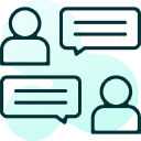 교육 프로세스 아이콘